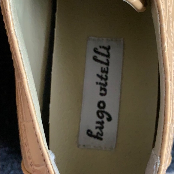NEW Hugo Vitelli Faux Alligator Square Toe Oxford main image 5